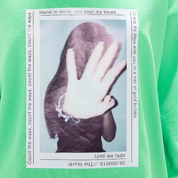 ZGY Green Sweatshirt - Picture 3 of 9